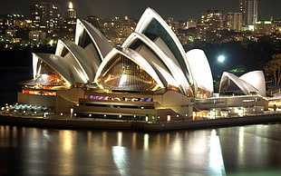 Sydney Opera House during nighttime